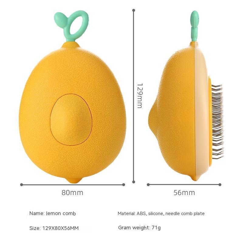 Self-Cleaning Pet Grooming Brush – Removes Loose Hair in Seconds