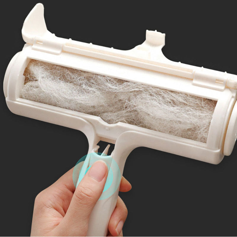 Reusable Pet Hair Remover Roller – Instantly Removes Dog & Cat Hair From Furniture, Clothes & Carpets