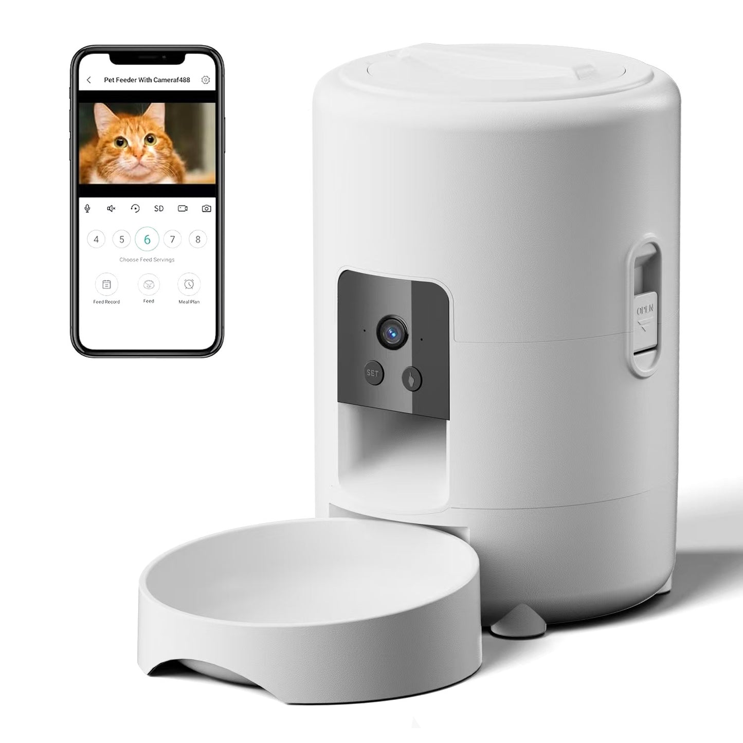 SmartPet WiFi Automatic Feeder – 2L