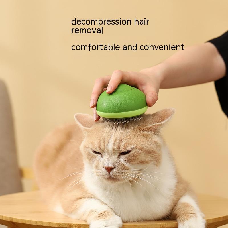 Self-Cleaning Pet Grooming Brush – Removes Loose Hair in Seconds