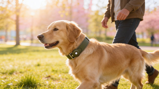 Premium AirTag Dog Collar – Compatible with Apple AirTag (AirTag Not Included)